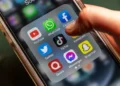 TikTok logo illustrating encryption policy debate- Getty Images/BBC