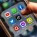 TikTok logo illustrating encryption policy debate- Getty Images/BBC