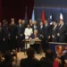 Donald Trump speaking to Latin American leaders about cartel security strategy- AP Photo/Rebecca Blackwell