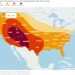 Extreme March heat temperatures across US states exceed historical averages - National Weather Service Graphic: M.K. Wildeman