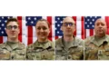 U.S. soldiers killed in Iran conflict return during dignified transfer ceremony - Sgt. Brent Newton/U.S. Army via AP