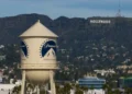 Netflix and Paramount logos in Warner Bros acquisition competition - AP Photo/Jae C. Hong