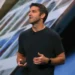 John Ternus speaking at Apple event during leadership transition - AP Photo/Bebeto Matthews, File