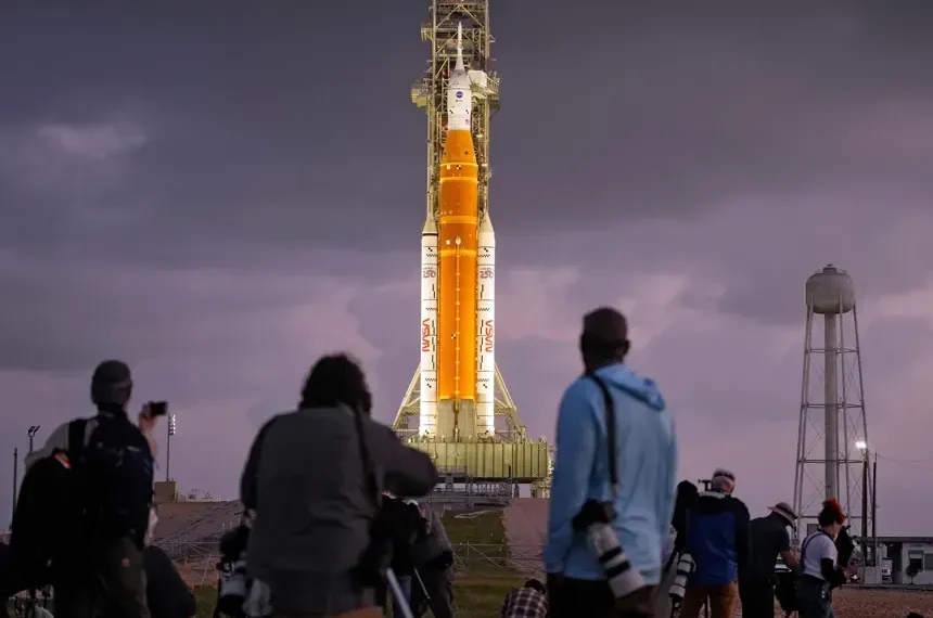 Artemis II crew aboard Orion during lunar flyby systems test - AP Photo/Chris O’Meara