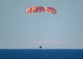 Artemis II Orion capsule splashes down after lunar return mission - Bill Ingalls/NASA via AP