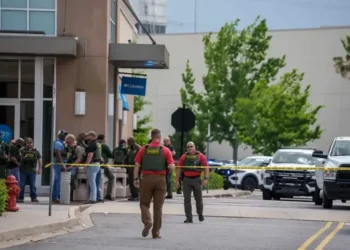 Police respond to shooting at Baton Rouge shopping mall scene - AP Photo/Matthew Hinton