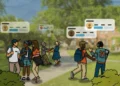 Students browsing social media before college causing anxiety - Illustration by Leah Abucayan/CNN/Adobe