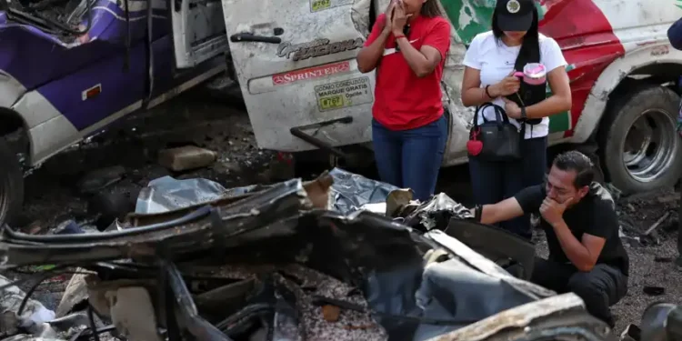Aftermath of deadly explosion in Colombia before presidential election - AP Photo/Santiago Saldarriaga