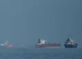 Middle East oil routes and global crude market disruption map - AP Photo/Altaf Qadri,File