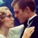 The Great Gatsby book cover symbolising class and illusion themes Image title: Gatsby at 100 - Alamy/BBC