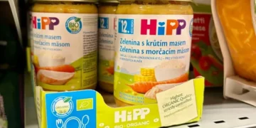 HiPP baby food jars recalled after contamination detected in Austria - AP Photo/Stanislav Hodina