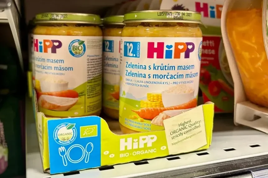 HiPP baby food jars recalled after contamination detected in Austria - AP Photo/Stanislav Hodina