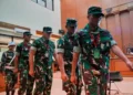 Indonesian military court trial over acid attack on anti-corruption investigator - AP Photo/Tatan Syuflana