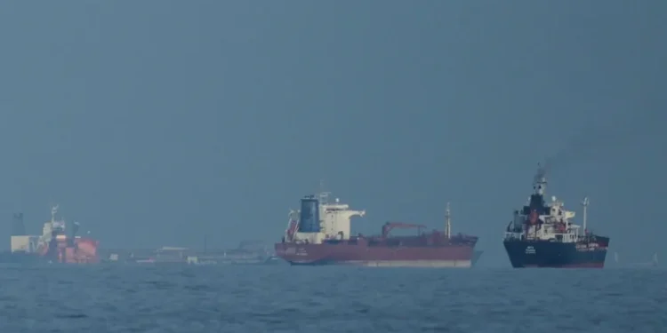 Tankers alter course amid US naval blockade near Iran - AP Photo/Altaf Qadri,File