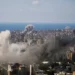 Smoke rises over Beirut during renewed Israel Hezbollah strikes - AP Photo/Hassan Ammar