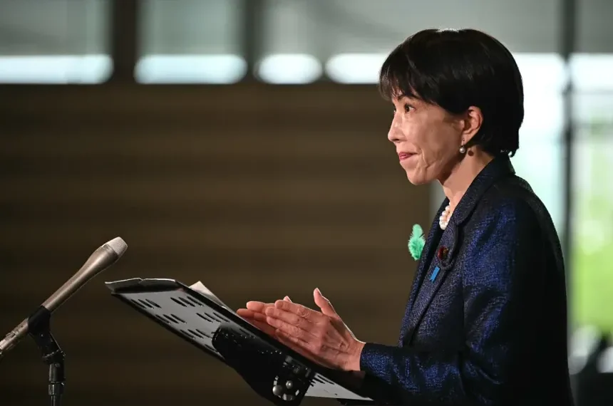 Japan government launches defense policy review amid rising regional tensions - Philip Fong/Pool Photo via AP