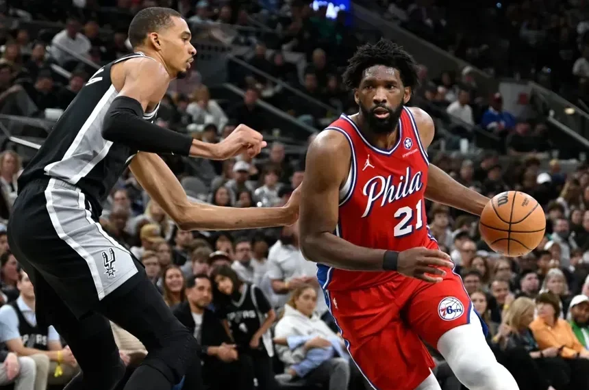 Joel Embiid injury update impacts Philadelphia 76ers playoff race - AP Photo/Darren Abate