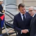 Macron and Salam meeting in Paris over Lebanon ceasefire talks - AP Photo/Michael Euler