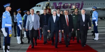 Military activity and air defense systems during Middle East crisis - Pakistan Ministry of Foreign Affairs via AP
