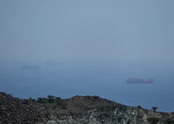 Oil tanker traffic in Strait of Hormuz amid rising tensions - AP Photo
