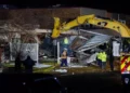 First responders search rubble after Pennsylvania nursing home explosion - Monica Herndon/The Philadelphia Inquirer via AP