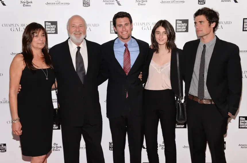 Reiner family members during public appearance before Los Angeles case - Photo by Evan Agostini/Invision/AP, File