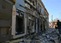 Drone strike damage in Odesa after Russia Ukraine cross-border attacks - AP Photo/Michael Shtekel