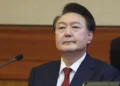 Yoon Suk Yeol arrives for Constitutional Court impeachment hearing - Kim Hong-Ji/Pool Photo via AP