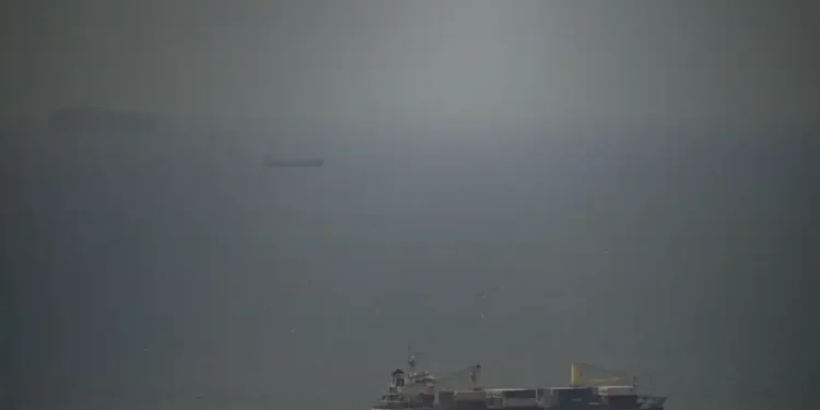 Oil tanker in Strait of Hormuz amid rising military tensions - AP Photo