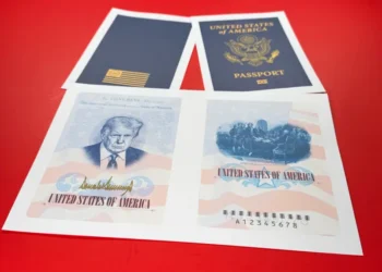 Commemorative US passport design linked to 250th anniversary celebrations - AP Photo/jon Elswick