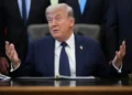 Trump announces drug pricing deal with Regeneron policy initiative - AP Photo/Mark Schiefelbein