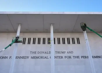 Kennedy Center building following Trump name addition controversy - AP Photo/Jacquelyn Martin