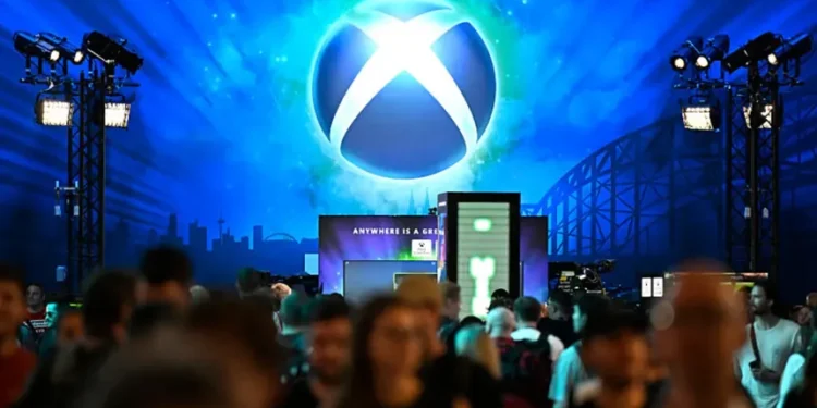 Xbox consoles displayed alongside cloud gaming service branding - Ina Fassbender/AFP/Getty Images