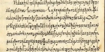 AI-assisted analysis of encrypted medieval manuscripts and historical documents - Credit: Beáta Megyes
