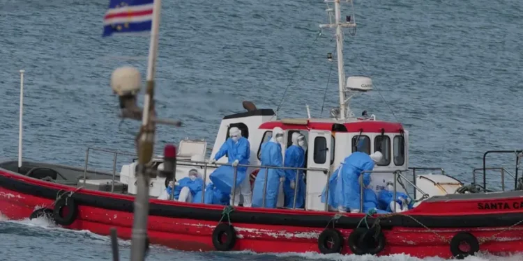 Health workers respond to hantavirus outbreak linked to cruise ship - AP Photo/Misper Apawu