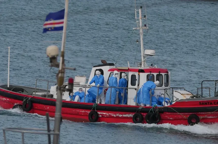 Health workers respond to hantavirus outbreak linked to cruise ship - AP Photo/Misper Apawu