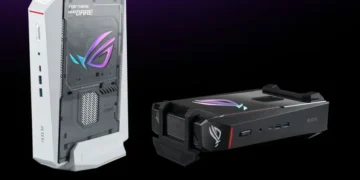 ASUS ROG NUC 16 compact gaming desktop with RTX graphics - image ASUS ROG NUC 16/Asus