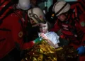 Emergency crews respond after Russian missile attacks on Ukraine - AP Photo/Evgeniy Maloletka