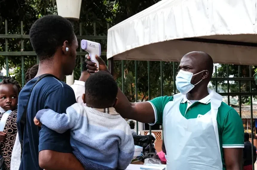 Health workers responding to Ebola outbreak in eastern Congo - AP Photo/ Hajarah Nalwadda