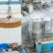 Emergency crews spray water on damaged chemical tank in California - AP Photo/Ethan Swope