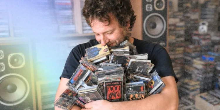 Assorted cassette tapes displayed as physical music collectibles - Credit: Headphonesty
