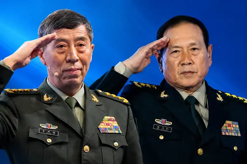Former Chinese defense ministers linked to corruption crackdown under Xi Jinping - AP Photo/Vincent Thian/Andy Wong, File