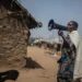 Displaced residents in Bunia camp during Congo Ebola outbreak - AP Photo/Moses Sawasawa