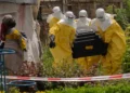 Health workers respond to Ebola outbreak in eastern Congo - AP Photo/Moses Sawasawa