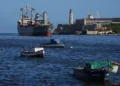 Humanitarian aid ship arrives in Havana harbor amid Cuba crisis - AP Photo/Ramon Espinosa