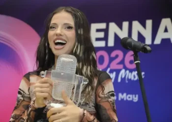 Dara arrives in Sofia after winning Eurovision 2026 for Bulgaria - AP Photo/Valentina Petrova