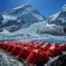 Climbers move through the dangerous Khumbu Icefall on Mount Everest - AP PhotoPasang Rinzee Sherpa, File