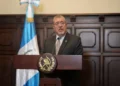 Guatemalan President Bernardo Arévalo addresses reporters in Guatemala City - AP Photo/Moises Castillo, File