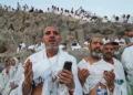 Muslim pilgrims gather near the Kaaba during the annual Hajj pilgrimage - AP Photo/Amr Nabil, File