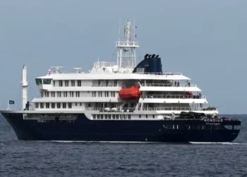 MV Hondius cruise ship linked to deadly hantavirus outbreak investigation - AP Photo/Misper Apawu